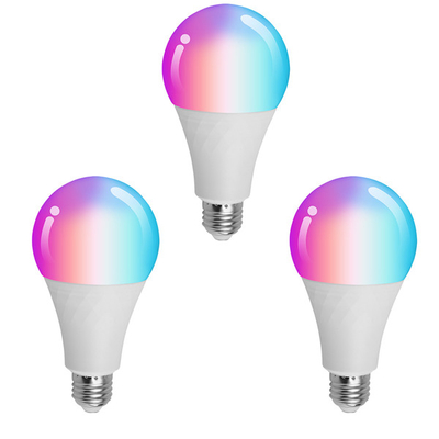 regolato di Stepless della luce di lampadina di Smart WIFI RGB LED dell'arcobaleno di 9W 12W