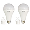 E27 materia plastica Ultraportable della lampadina ricaricabile di emergenza LED