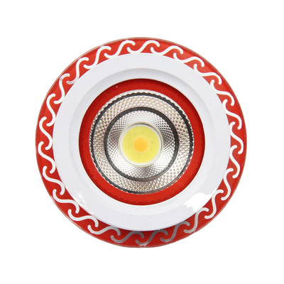 Lo schermo piatto LED di vetro 6W 9W di Coloful accende l'alta rappresentazione SMD2835