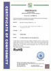 La CINA Zhongshan Shuangyun Electrical Co., Ltd. Certificazioni